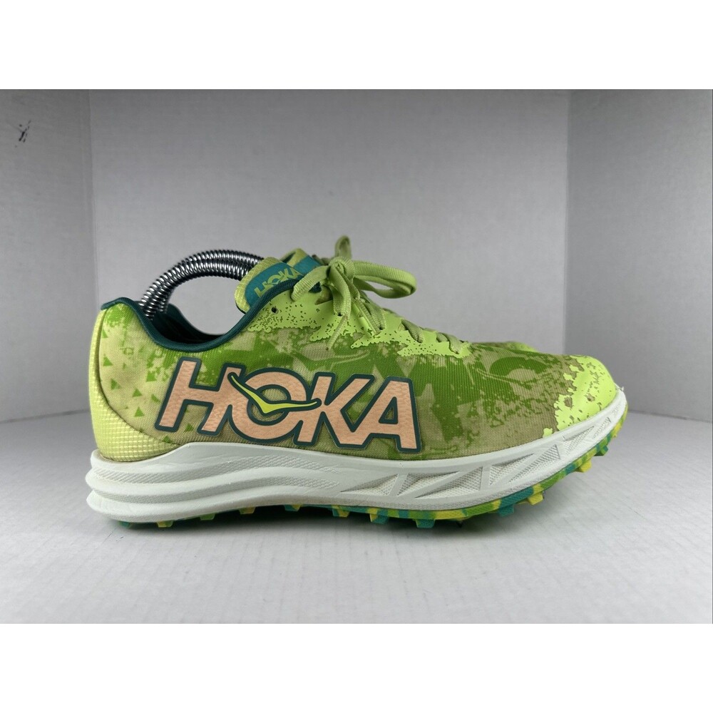 Hoka One One Crescendo XC Womens Size 11 Medium B Lettuce Green Competition